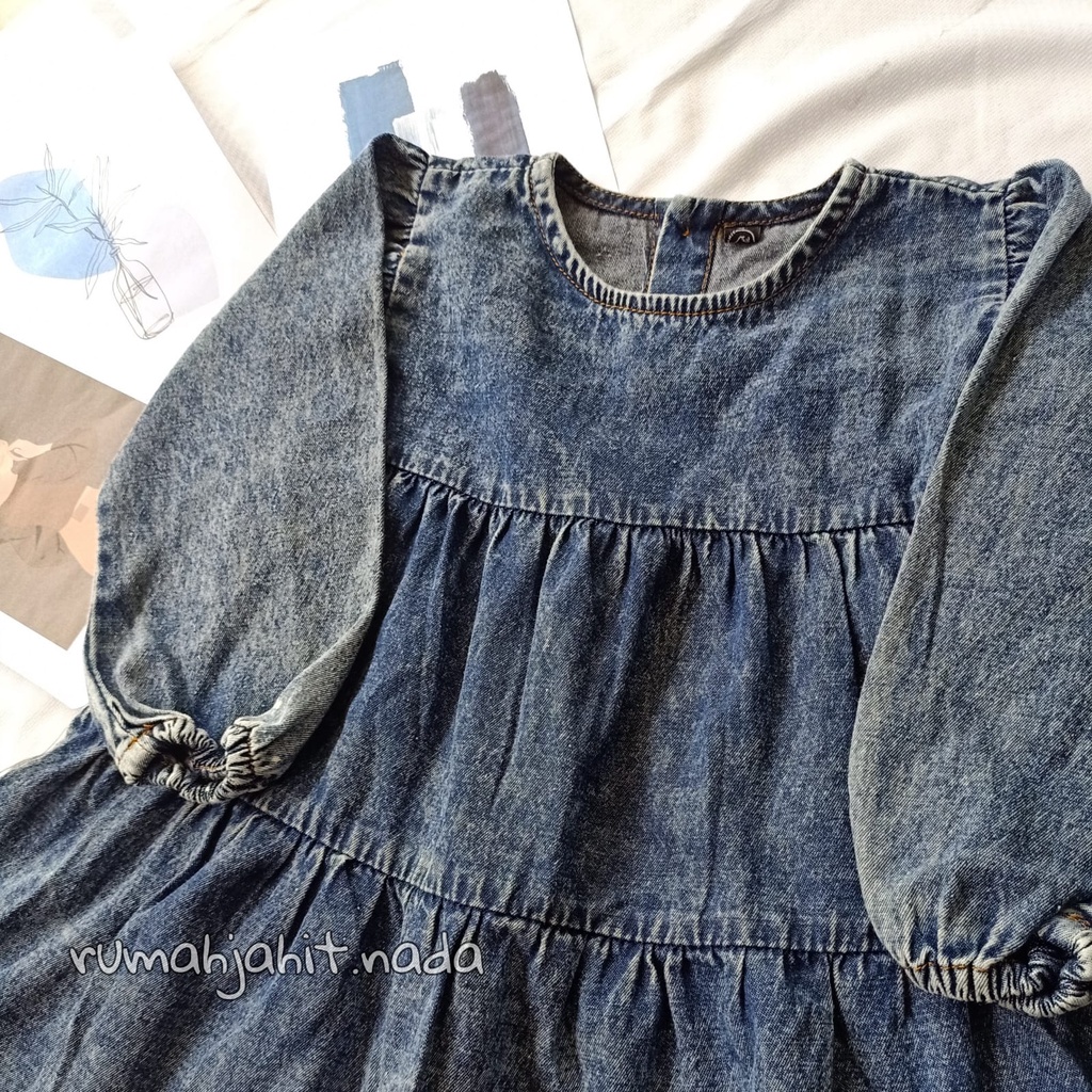 DRESS JEANS ANAK PEREMPUAN