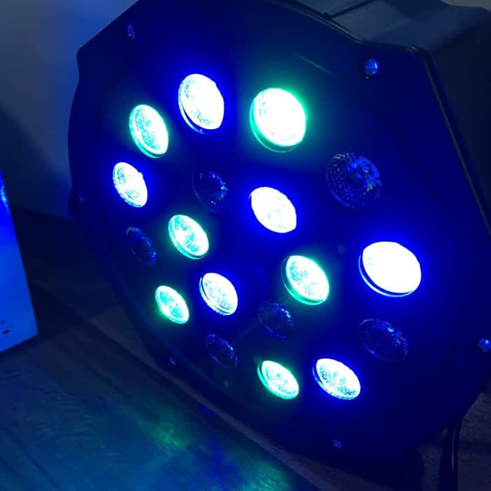 LED PAR RGB Stage Light Lampu Panggung Sorot Warna Warni