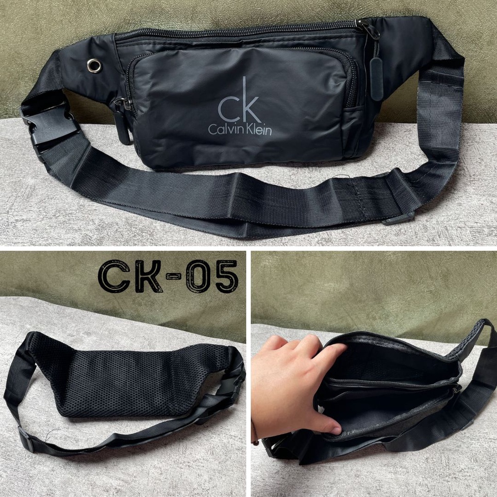 Waistbag Calvin Klein CK Jeans WATERPROOF / Tas Pinggang Tas Selempang