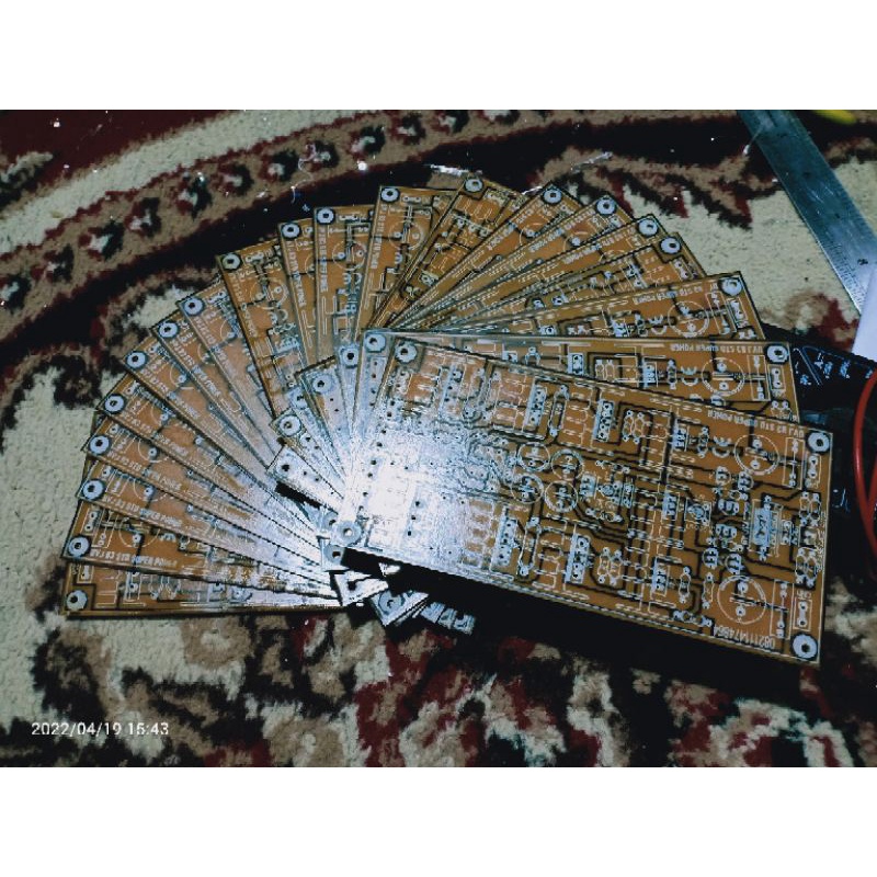 PCB UVJ B3 STD ORIGINAL BAHAN FR2 KUALITAS BUILT UP