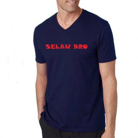 KAOS PRIA SELAW BRO / KAOS PRIA VNECK/ KAOS PRIA