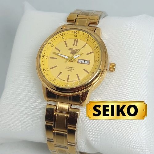 JAM TANGAN WANITA ANTI AIR SEIKO TANGGAL DAN HARI AKTIF BISA COD