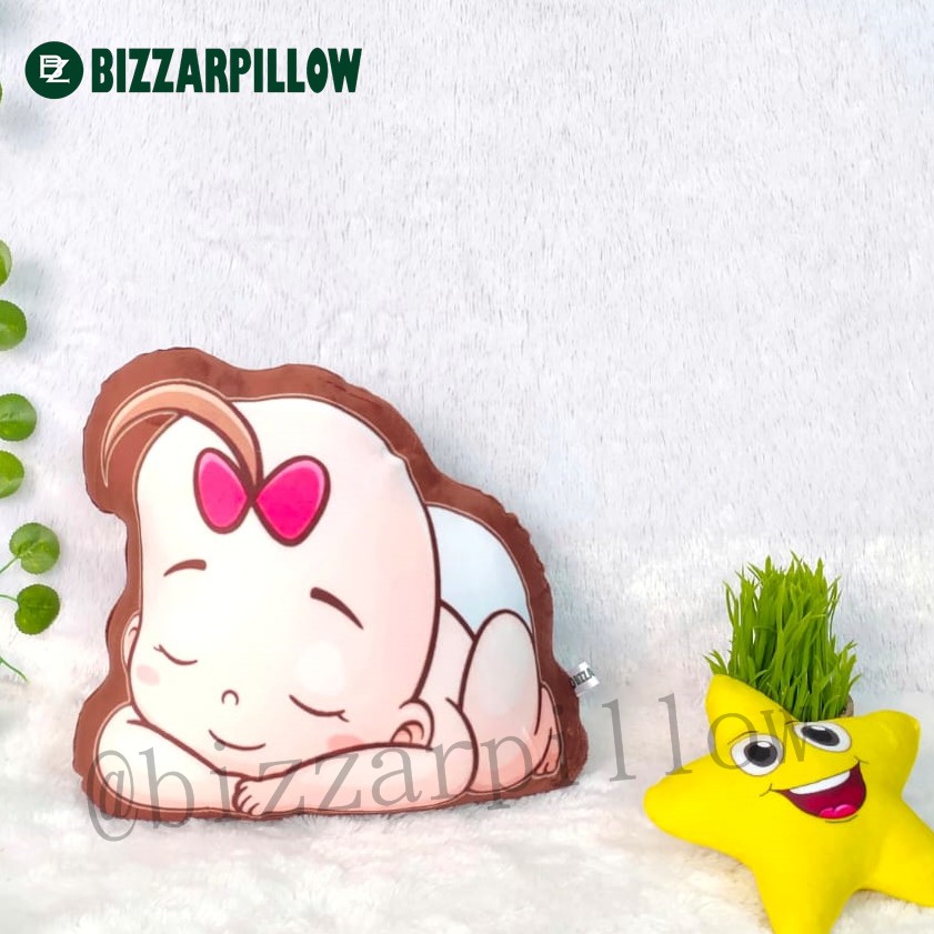 Bizzarpillow Bantal Karakter Bayi SIze M BZ099