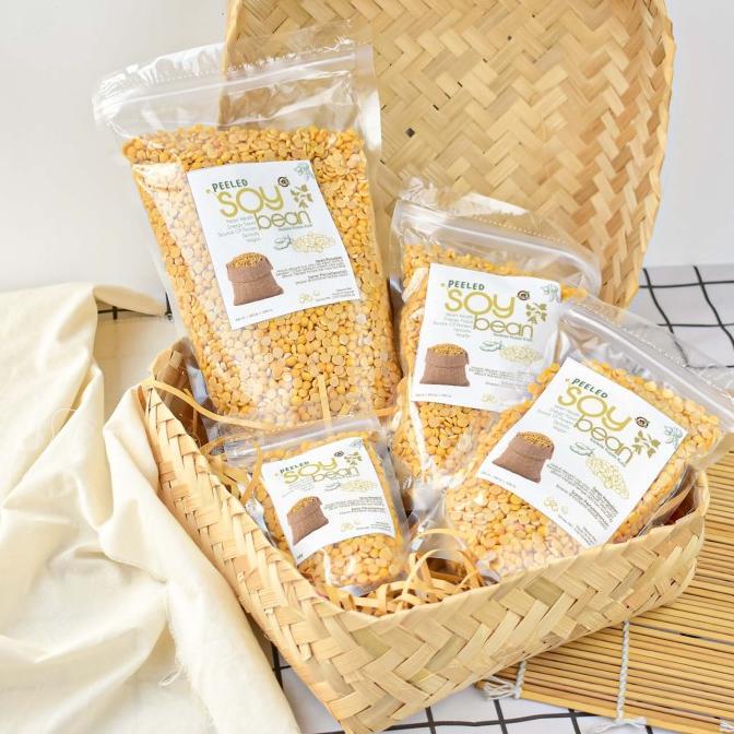 

House Of Organix Peeled Soy Bean / Kedelai Kupas Kulit 1 Kg