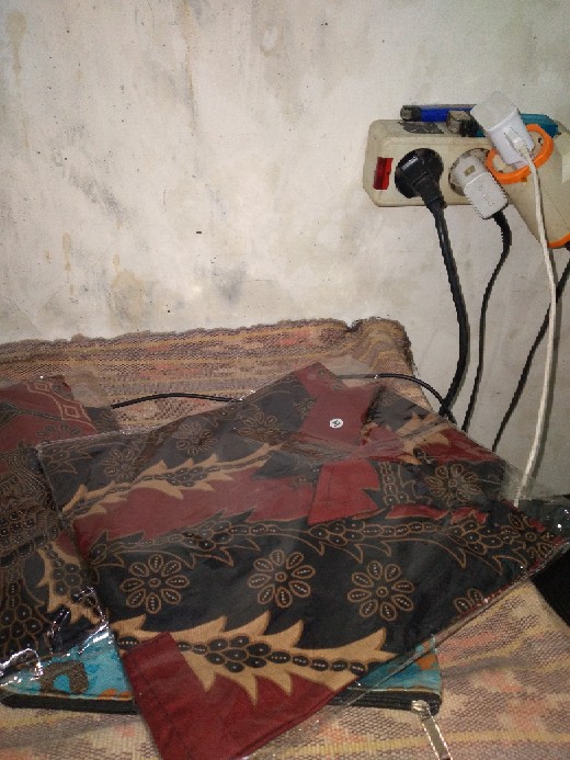 Maxi Muslim Batik Anak Perempuan Terbaru / Busana Pesta Anak all Size Fit 6-9th Ld 76 / Maxi Veari