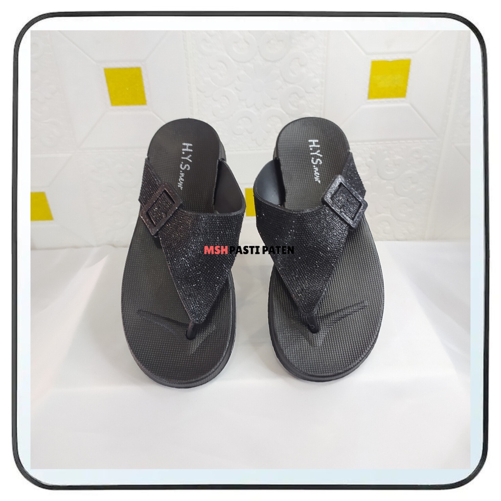 Hys Sandal Jelly Wedges Wanita Impor Terbaru Ori