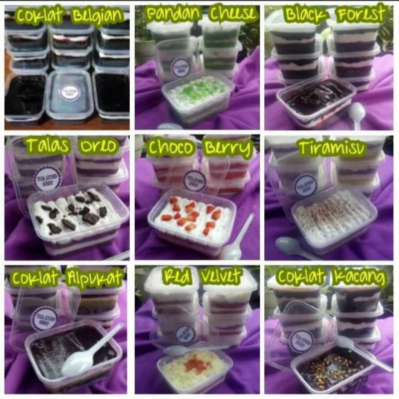 

Dessert 10 Variant Rasa, Enak & Murah (250 ML)