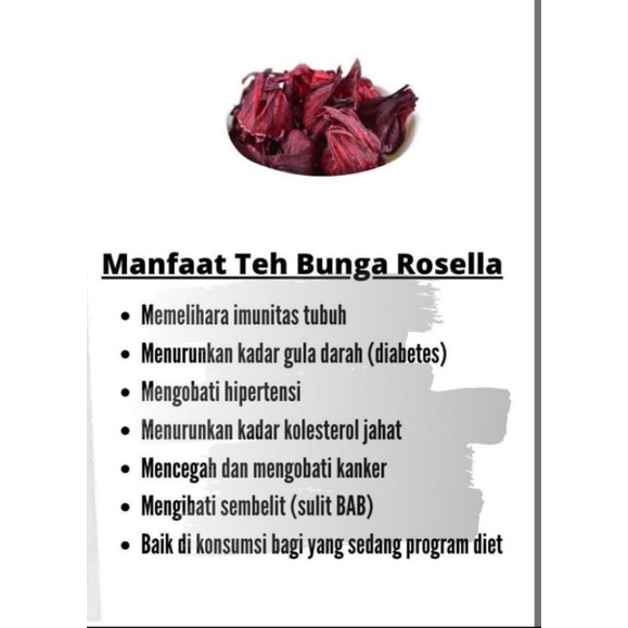 

teh bunga rosela