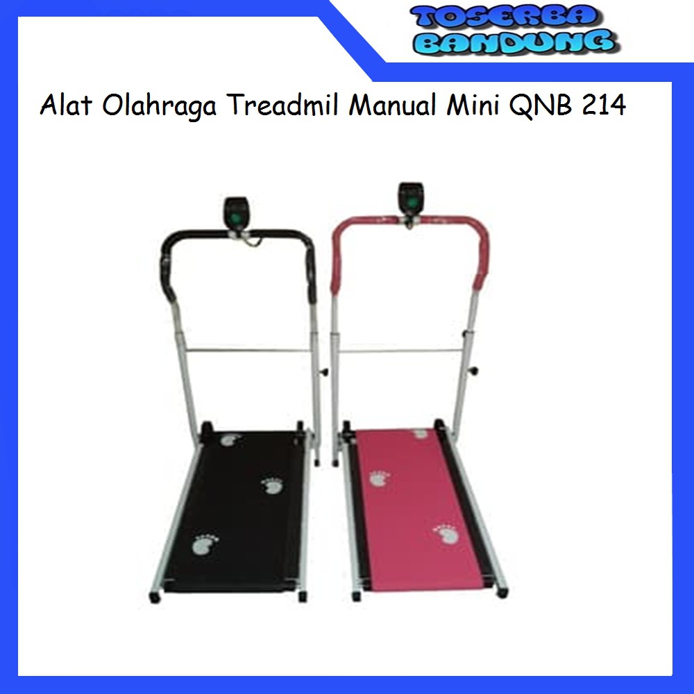 Alat Olahraga Treadmill Manual Mini TL 001 fungsi beban pengguna max