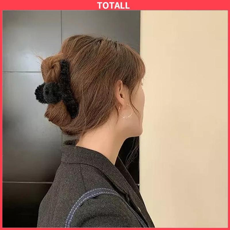 COD Musim Dingin Korea Jepit Rambut Rambut Klip Aksesori Rambut untuk Wanita Wanita Fashion Aksesoris-Totall