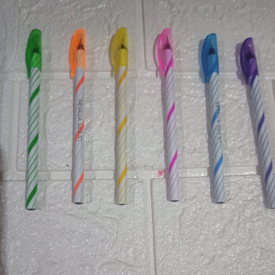 

1 Lusin Pulpen Pulpen Murah Pulpen Souvenir Pulpen Warna Warni