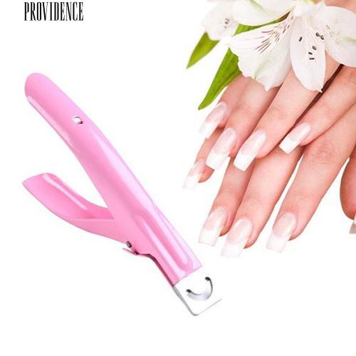 Tahan lama Paduan Acrylic Palsu Gel Nail Art Tip Clipper Ujung Cutter Manicure Alat