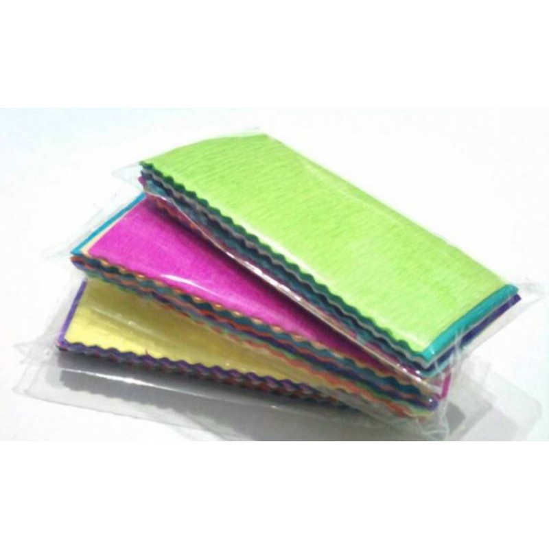 Kertas Krep Potong Kecil Warna 1 Pcs
