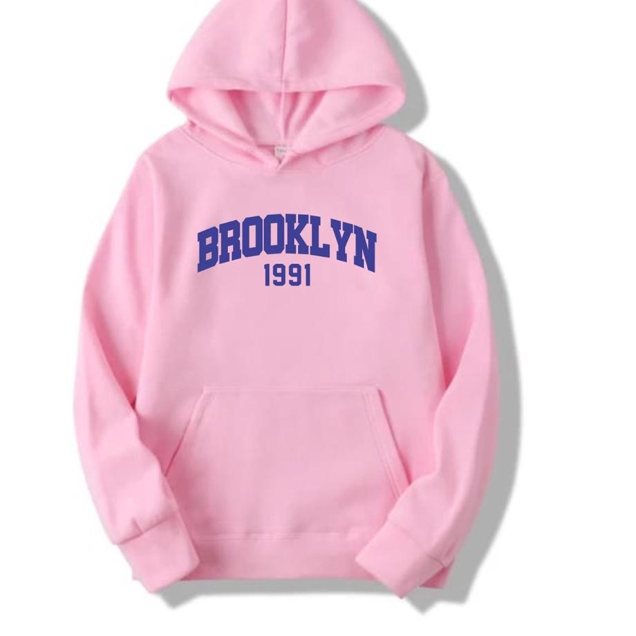 (HARGA SPESIAL) Jumper hoodie BROOKLYN 1991 || BROOKLYN 1991 Sweater Hoodie ( Pria & Wanita )