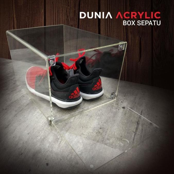 

[[COD]] Box Sepatu Acrylic / acrylic box / Akrilik Display / AkriliK DISKON Kode 1278