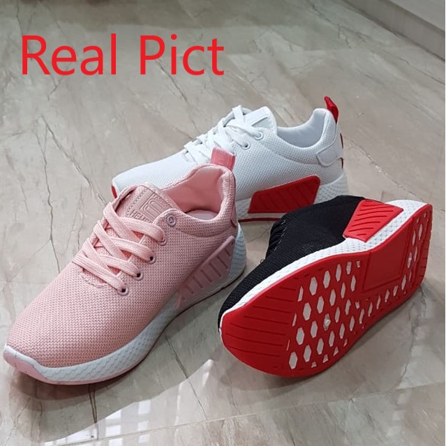 Sepatu Sneakers Wanita Sepatu Olahraga Import cewek Korea Trendy SP-061