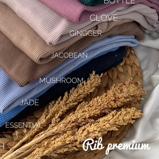 ➾ PART 1 KAOS RIB PREMIUM / KAOS LENGAN PANJANG / KAOS TEBAL ♣
