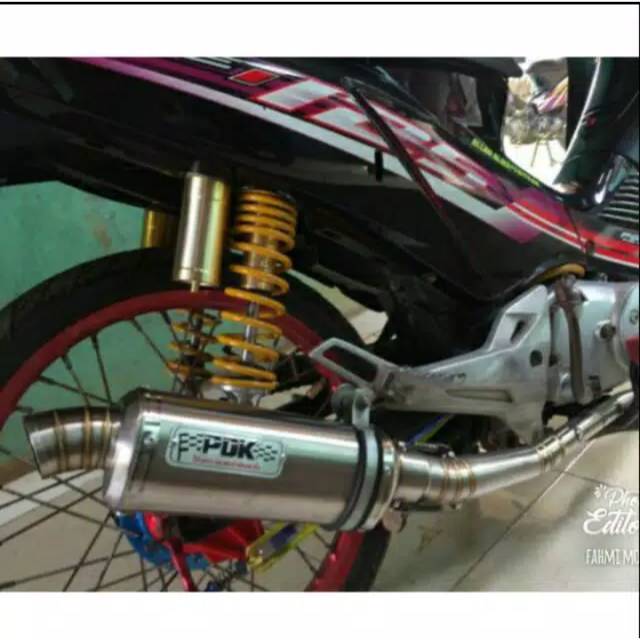 KNALPOT PDK OVAL PENDEK DAN PANJANG FOR JUPITER Z SOGUN VEGA R KARISMA BLADE SUPRA X SMAS C70 DLL