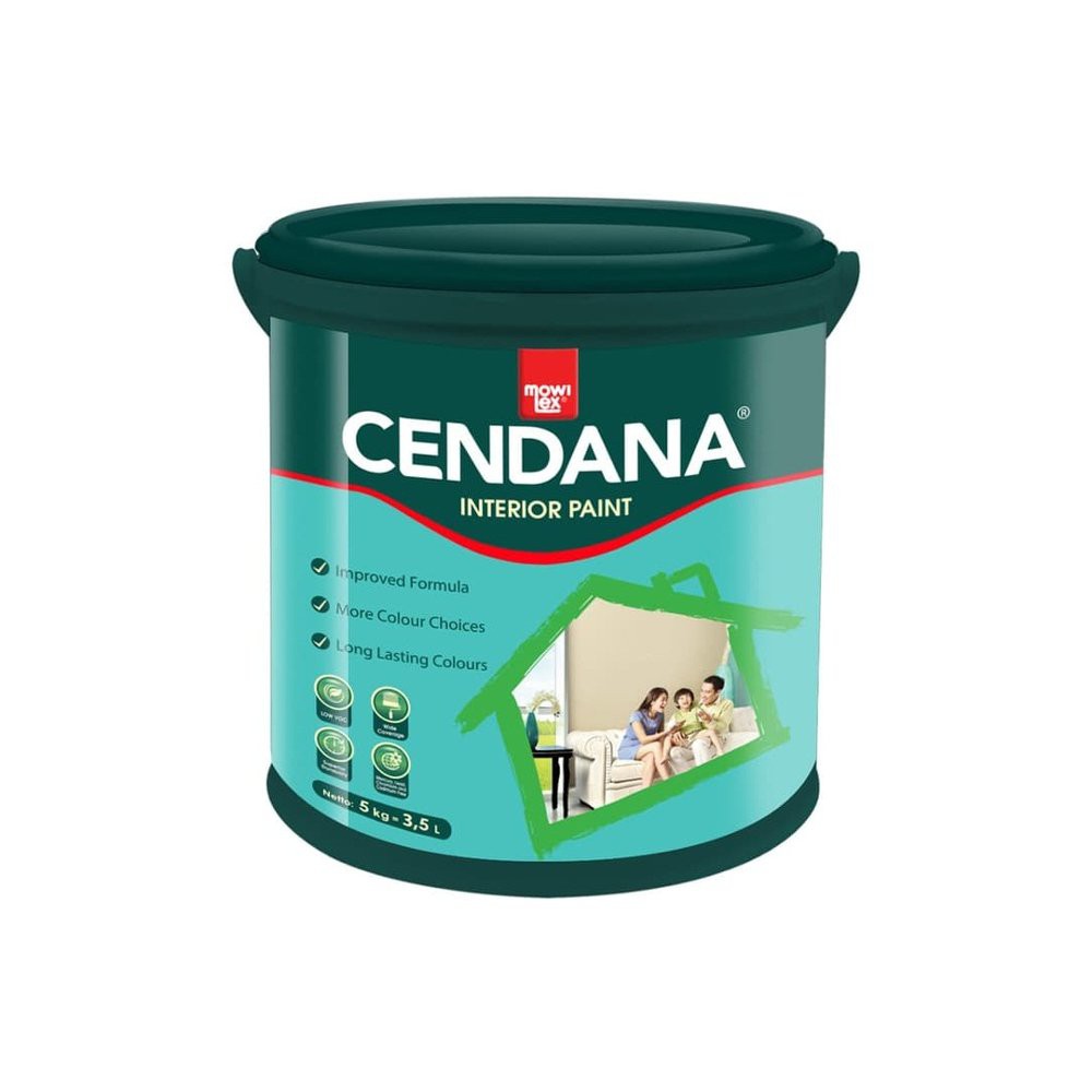 Jual Cat Tembok Cendana Mowilex 5 Kg Diskon