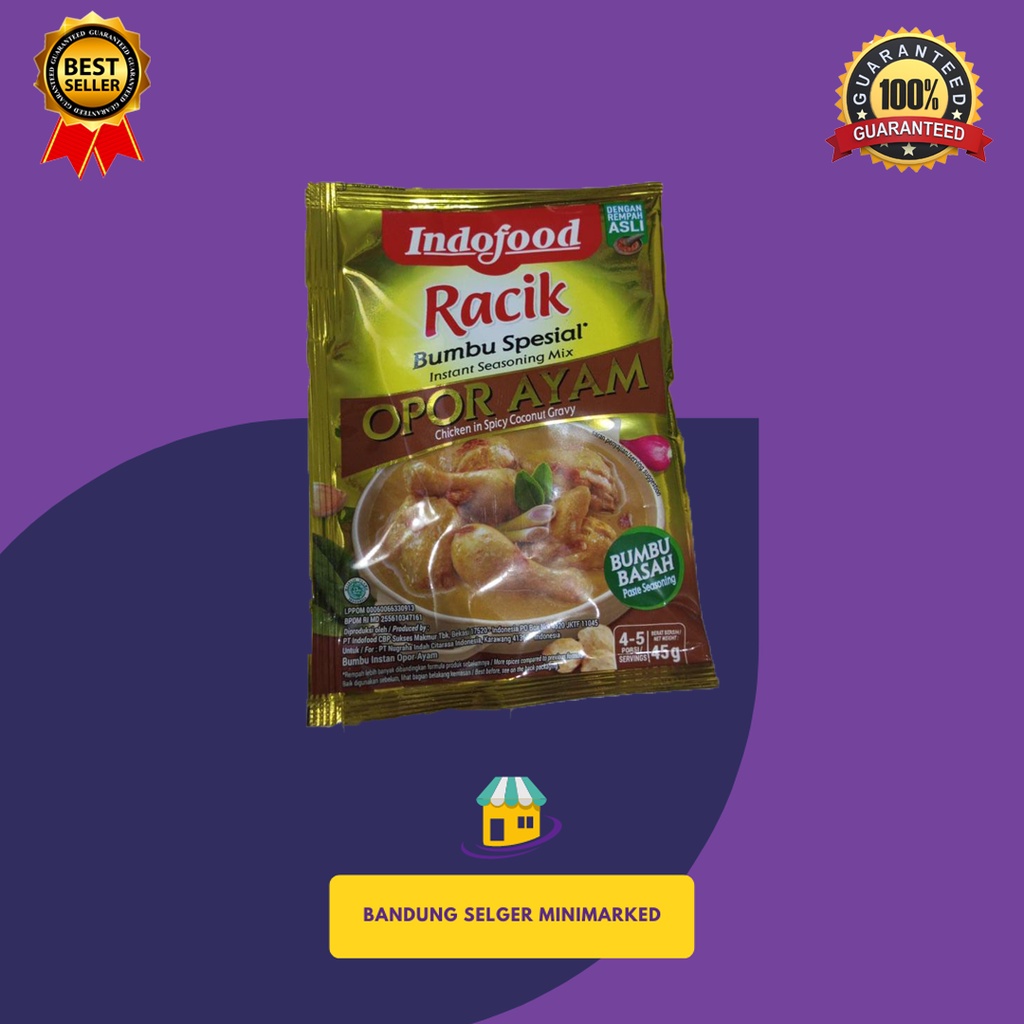 

INDOFOOD RACIK BUMBU SPESIAL OPOR AYAM