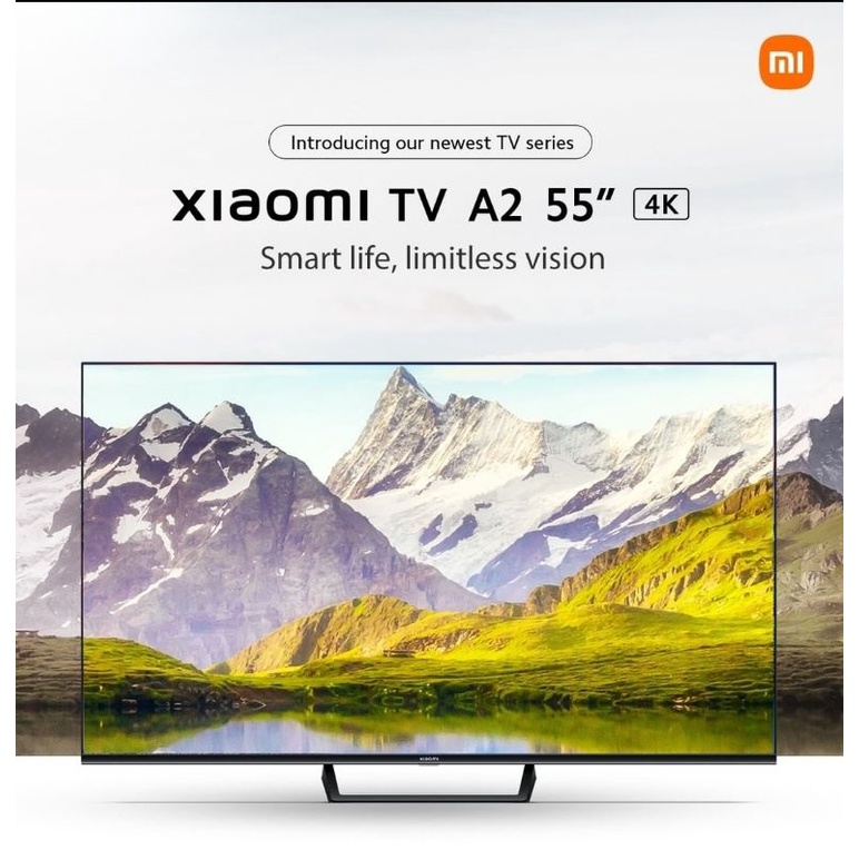 Xiaomi Mi TV A Pro Series 55 Inch GOOGLE TV 4K UHD DVBT2 Garansi Resmi (Medan/Luar Kota)