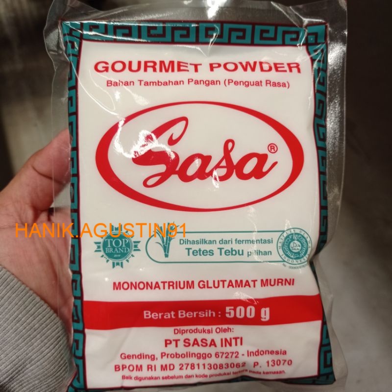 

Sasa MSG Micin Penyedap Rasa 500Gr