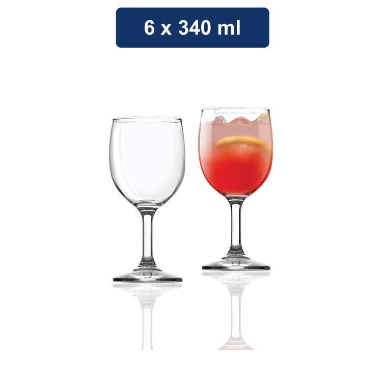 Citinova Gelas Kaca / Glass Cup Spring 340 ml x 6 pcs