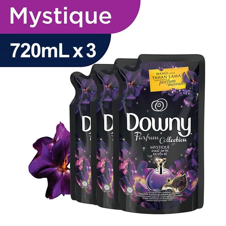 Downy Pelembut Pakaian Mystique Refill 720 ml - Paket Isi