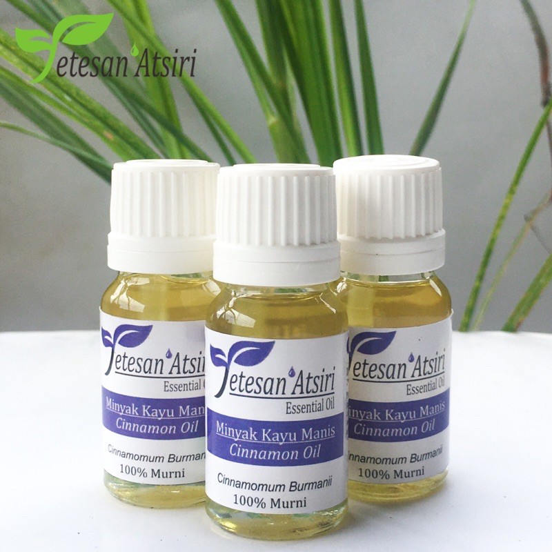 10 ml minyak atsiri kayu manis minyak kayu manis murni cinnamon bark essential oil cinnamon oil 100%