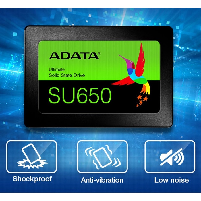 SSD ADATA SU650 120 240 480GB SATA Garansi Resmi