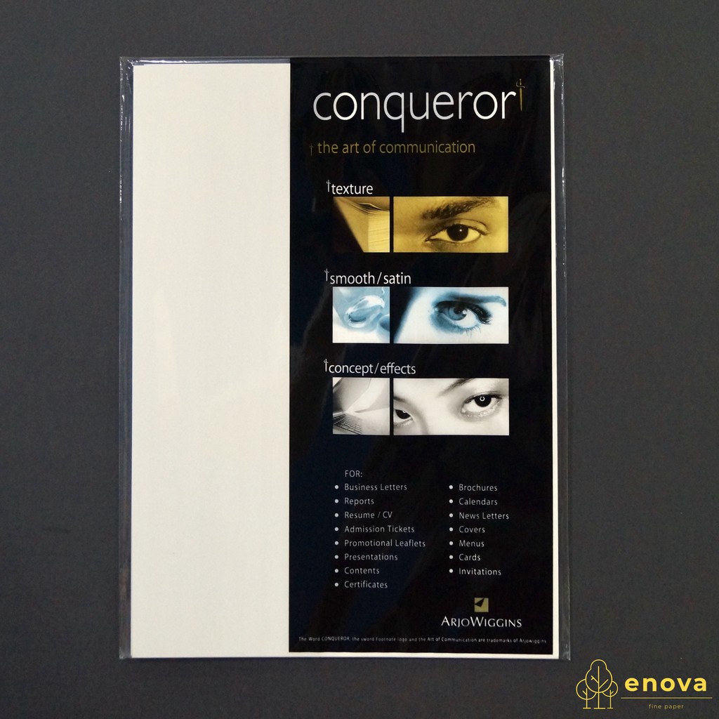 

Fancy Art Paper Conqueror Laid | Oyster | A4 220GSM