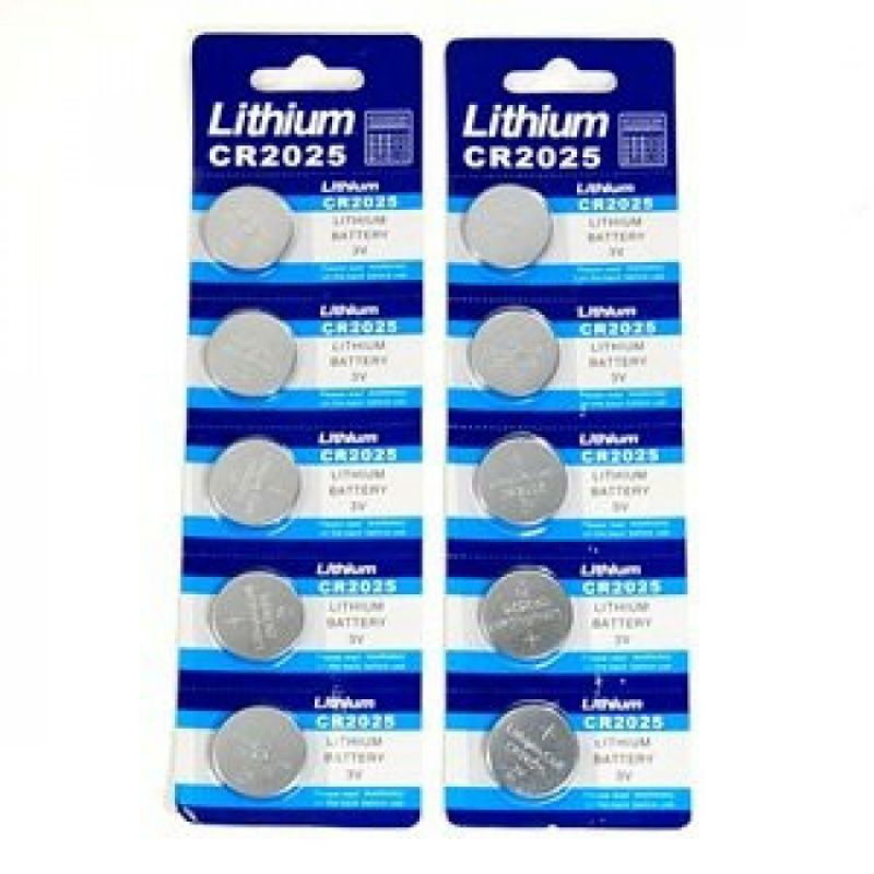Baterai Kancing Lithium CR2025 3V (1 PCS) _ Batrai Jam  ©WatchSmart