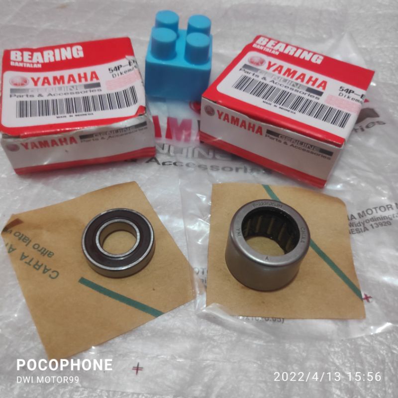 LAKER BEARING SET PULLY COWO BELAKANG MIO J SPORTY SMILE NOUVO ORIGINAL ORI YAMAHA POLY POLI PULI