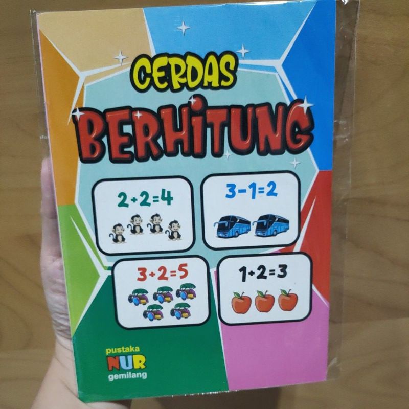 Buku Pintar Menulis Huruf Besar Kecil Berhitung Mat Matematika TK A TK B Alphabet