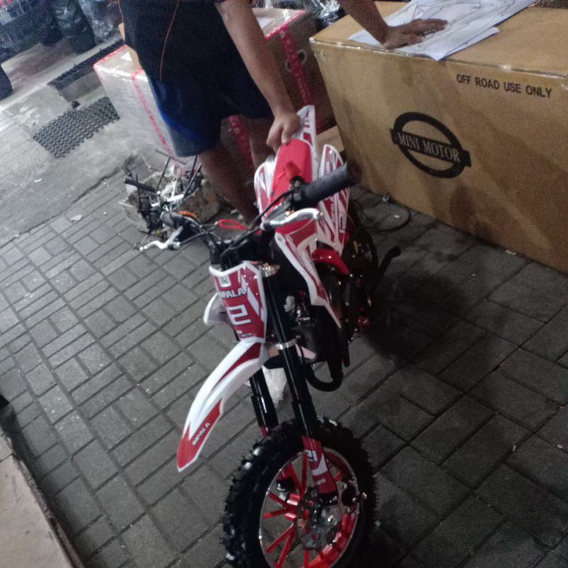 MOTOR MEDIUM TRAIL IMPALA MODEL TERBARU MESIN 2TAK 50CC~MAINAN MOTOR TRAIL~MOTOR CROSS~MAINAN ANAK