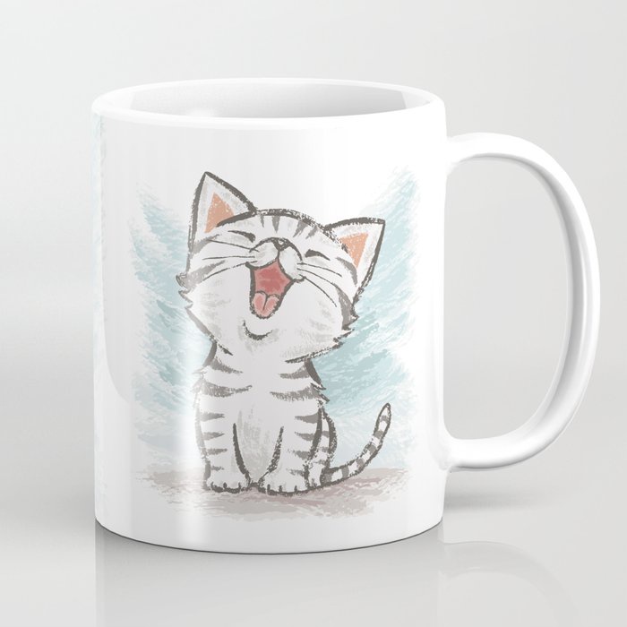 Mug american shorthair cat