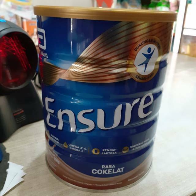 

Susu Ensure Cokelat 900gr kemasan baru