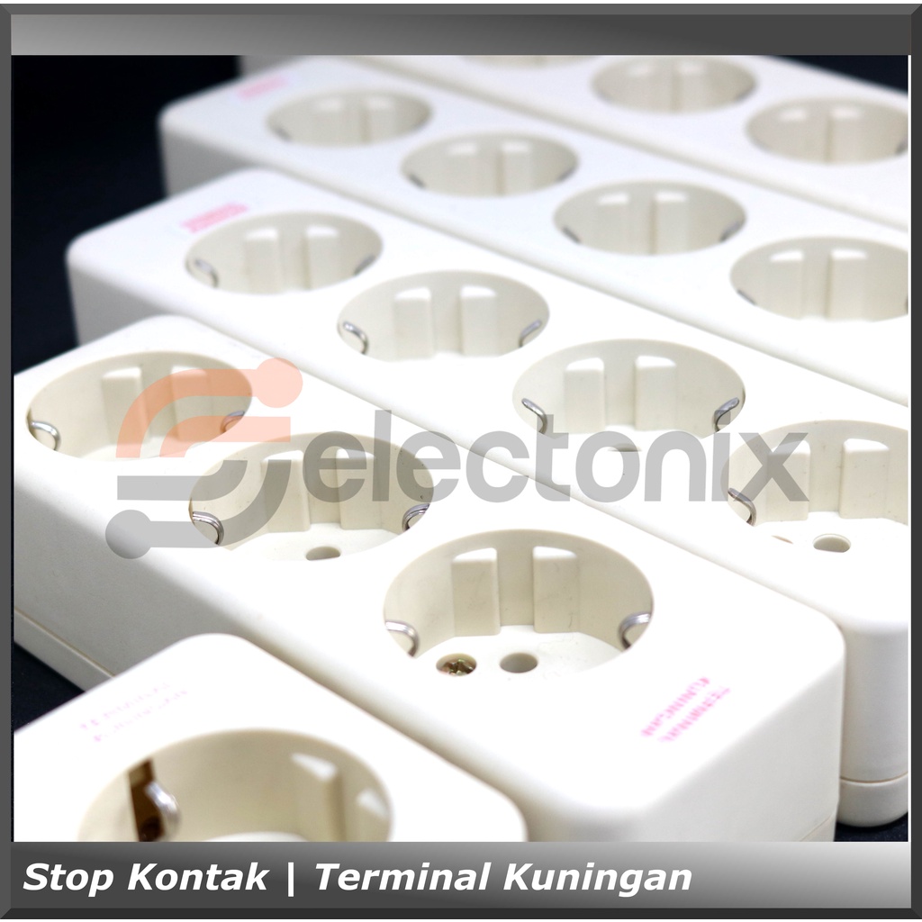 Stop Kontak / Terminal Listrik [1 Lubang] | UTICON