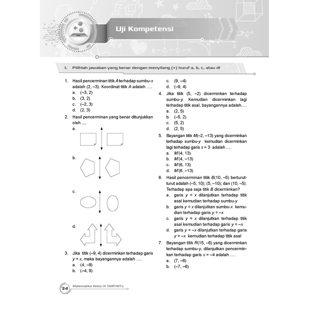 Kunci Jawaban Buku Lks Talentha Matematika Kelas 9