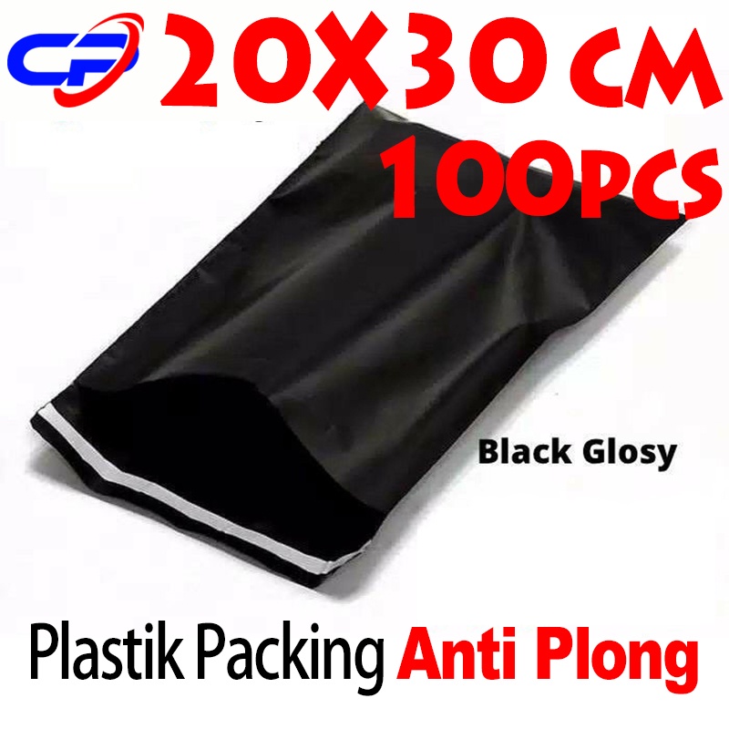 

Plastik Packing Polymailer 20X30cm Olshop LDPE 100pcs Lem Perekat Anti Plong Tebel Murah Grosir