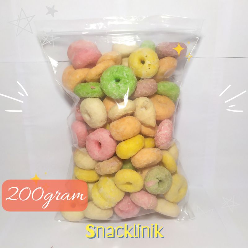 

Donat Kering Warna Warni 200gram