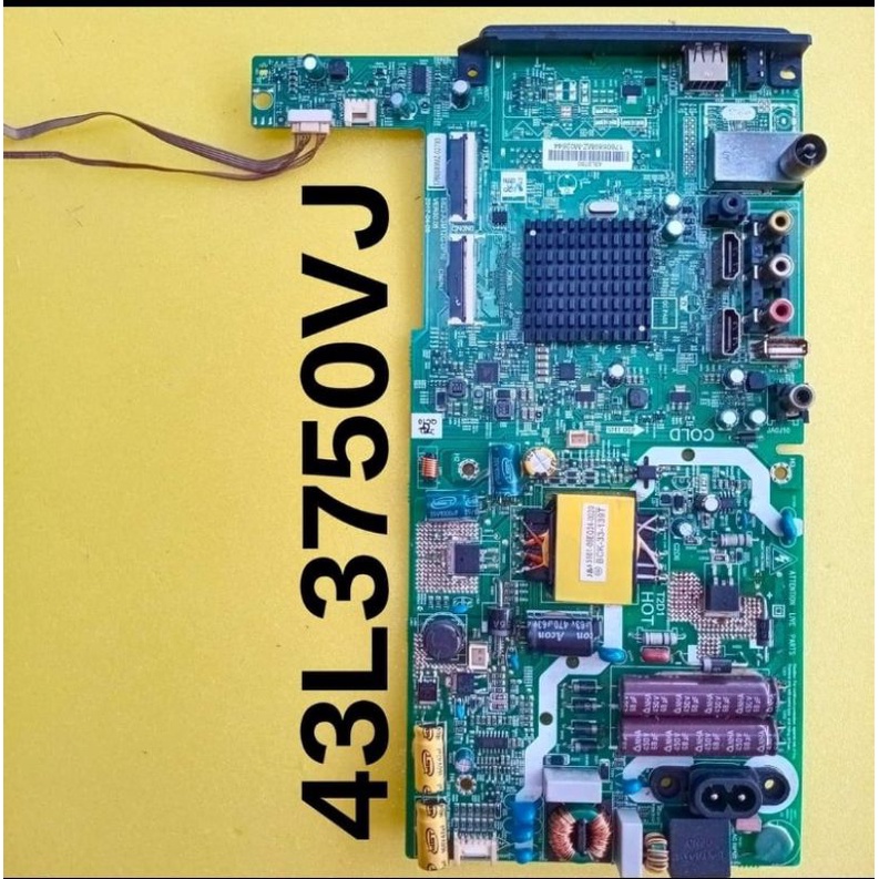 MAINBOARD TV LED TOSHIBA 43L3750VJ - 43L3750 - 43L3750 VJ