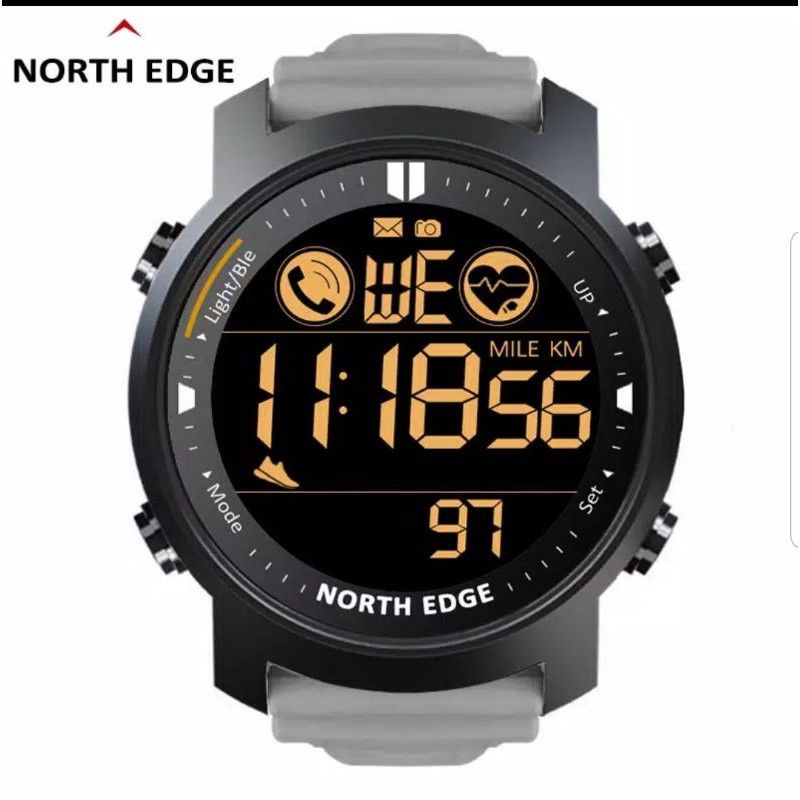 JAM TANGAN NORTH EDGE ORIGINAL WATERPROOF OUTDOOR JAM TANGAN LAKER OUTDOOR8100 NORTH EDGE