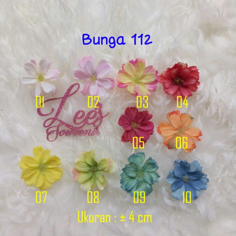 

Bunga 112 / Bunga Plastik