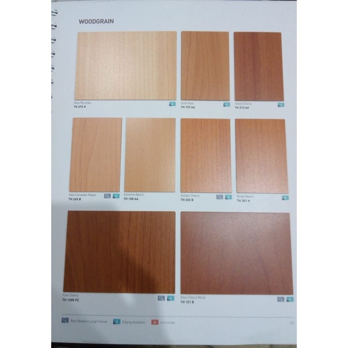 Bos Triplek HPL Taco Motif Serat Kayu Woodgrain Tipe AA B H
