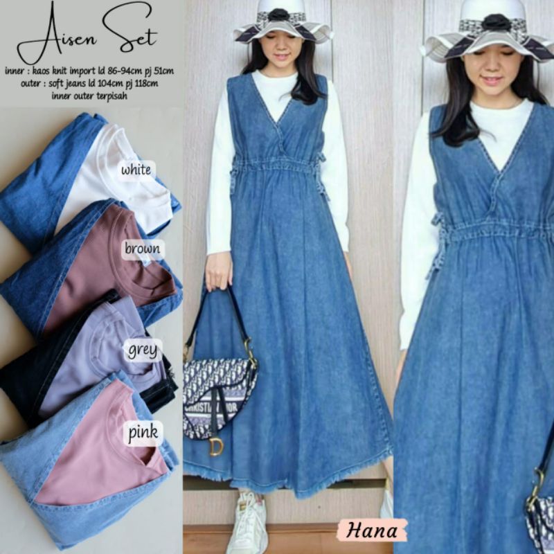 Aisen set//jeans//hana