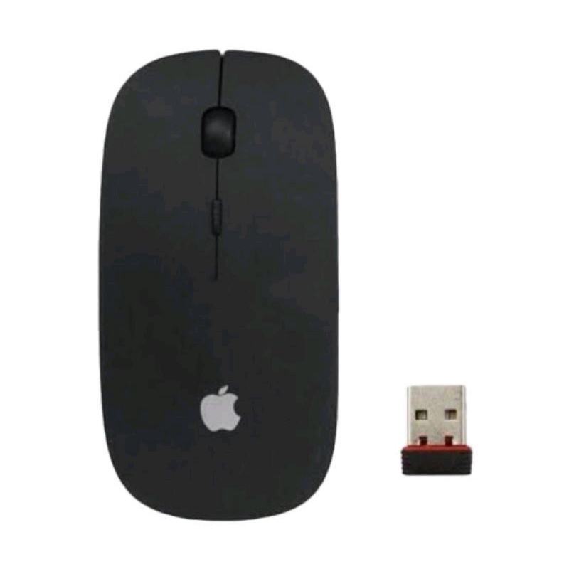 MOUSE WIRELESS APPLE AP-01 SLIM 2.4GHz FOR MACBOOK LAPTOP NOTEBOOK-6