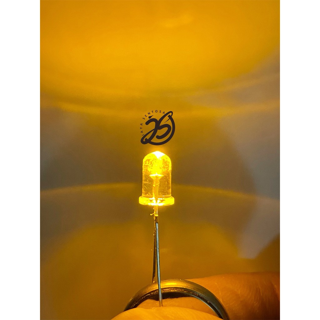 LED 5mm KUNING MURAH 1000pcs LED KUNING LED LAYANGAN LED KECIL