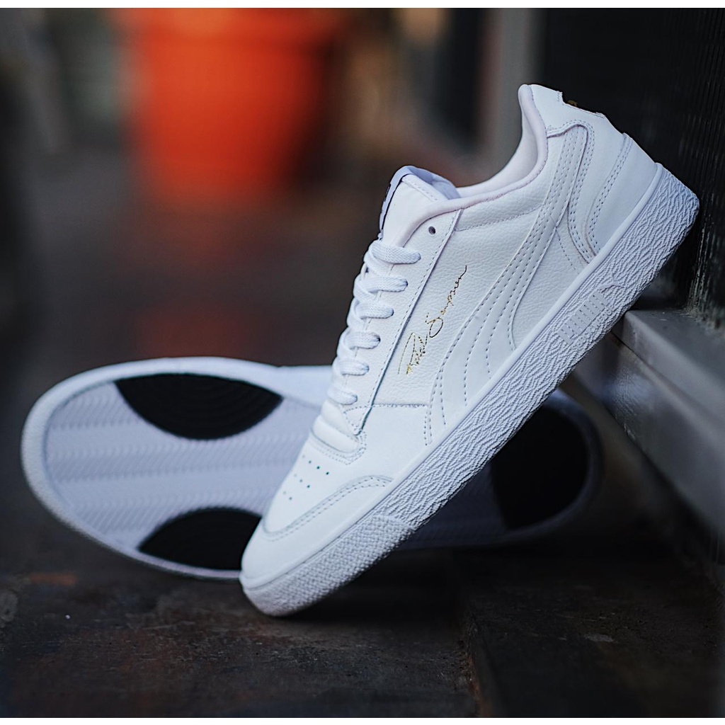 SEPATU PUMA RALPH SAMPSON LEATHER FULLWHITE