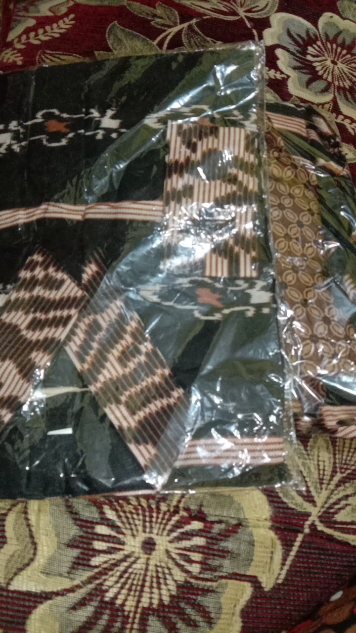 Maura Couple - Sania Ruffle Batik Couple Ori Ndoro Jowi Dnt Garansi Termurah